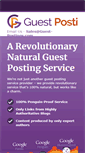 Mobile Screenshot of guest-postings.com